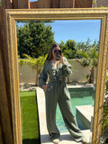 Blouse avec Dentelle - Kaki