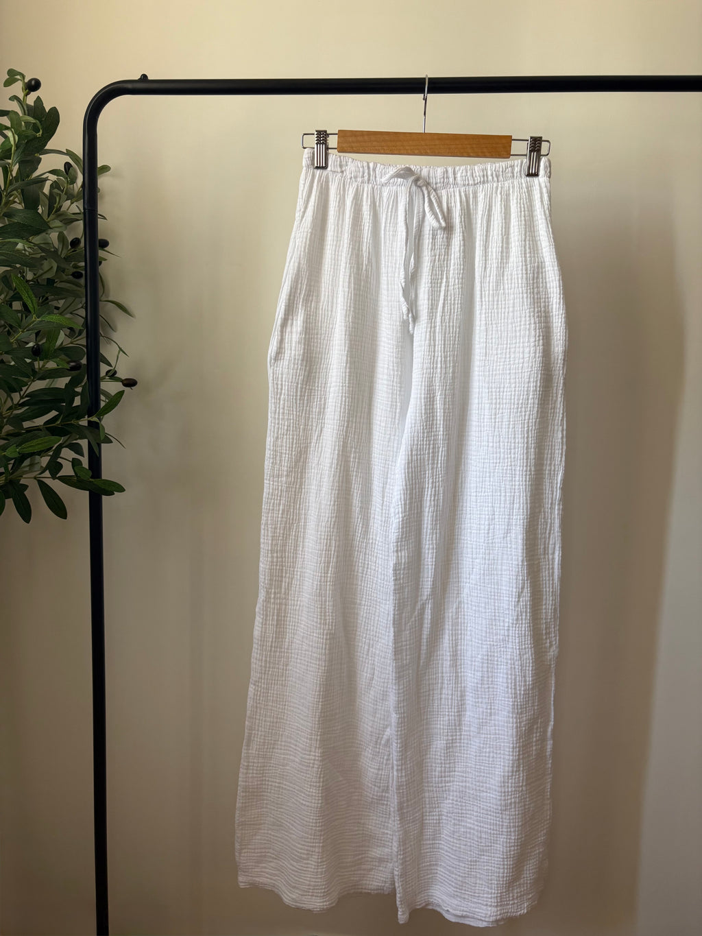 Pantalon fluide - Blanc