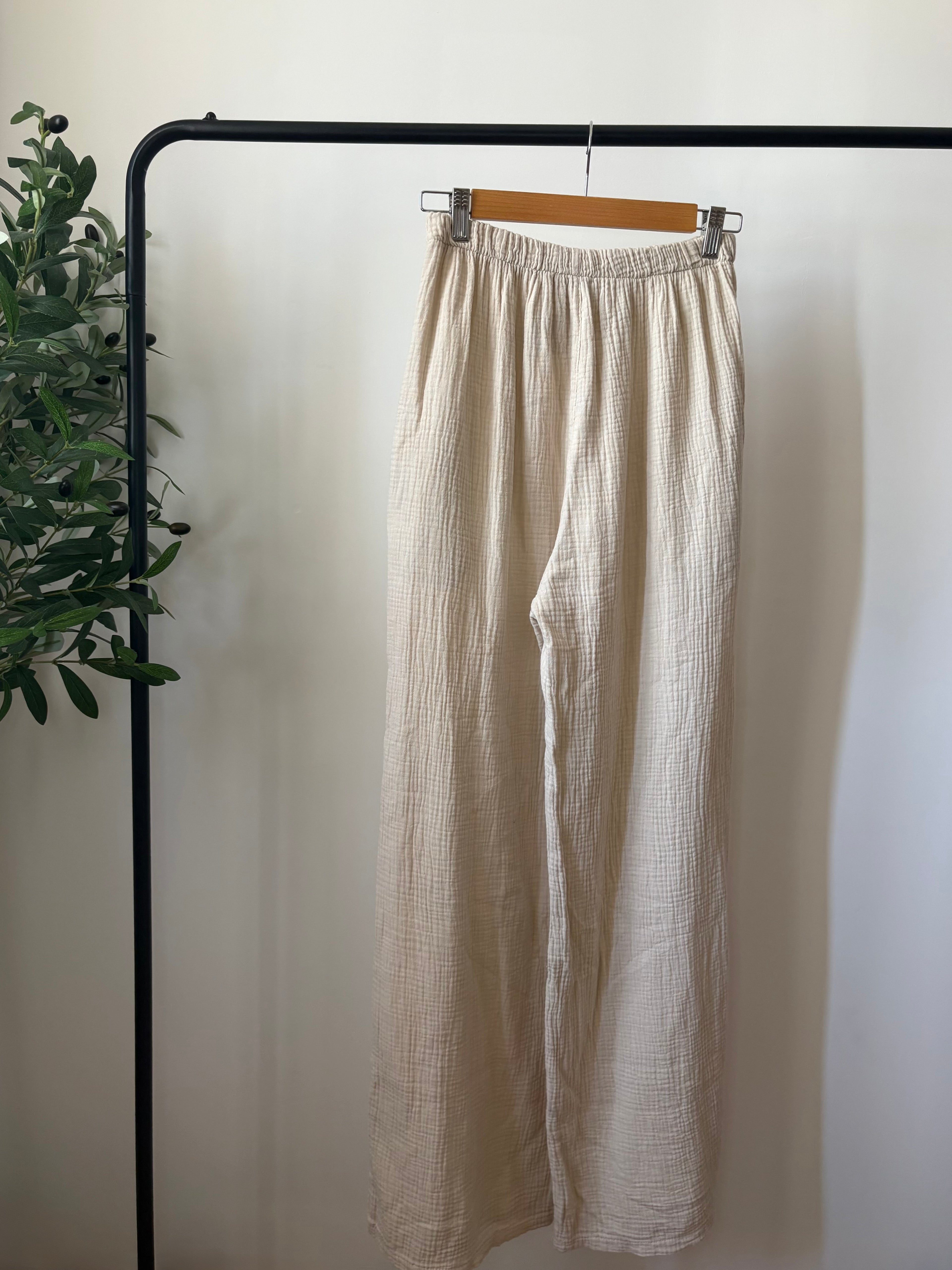 Pantalon fluide - Beige