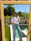 T-shirt Amore - Blanc & Rose
