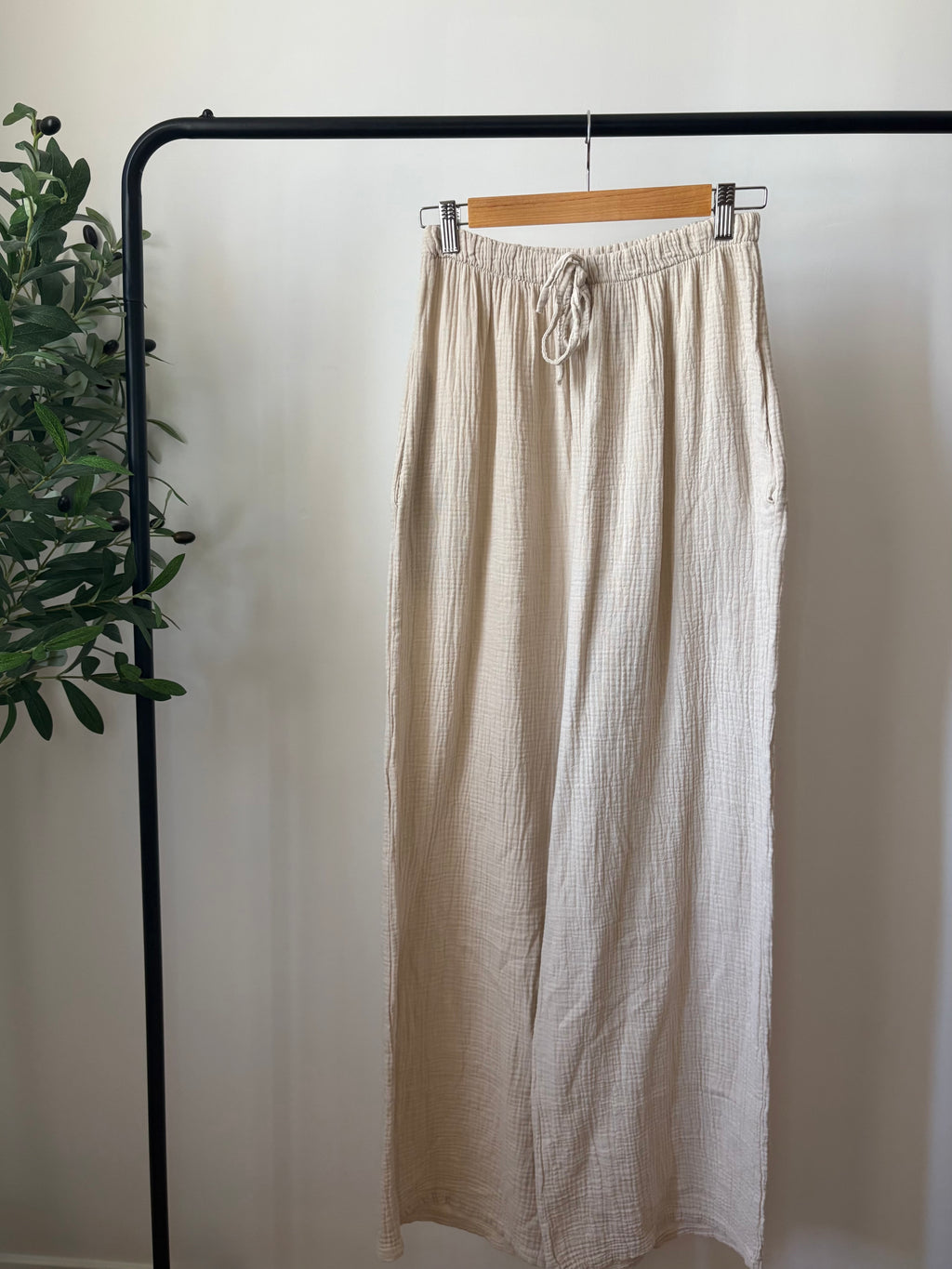 Pantalon fluide - Beige