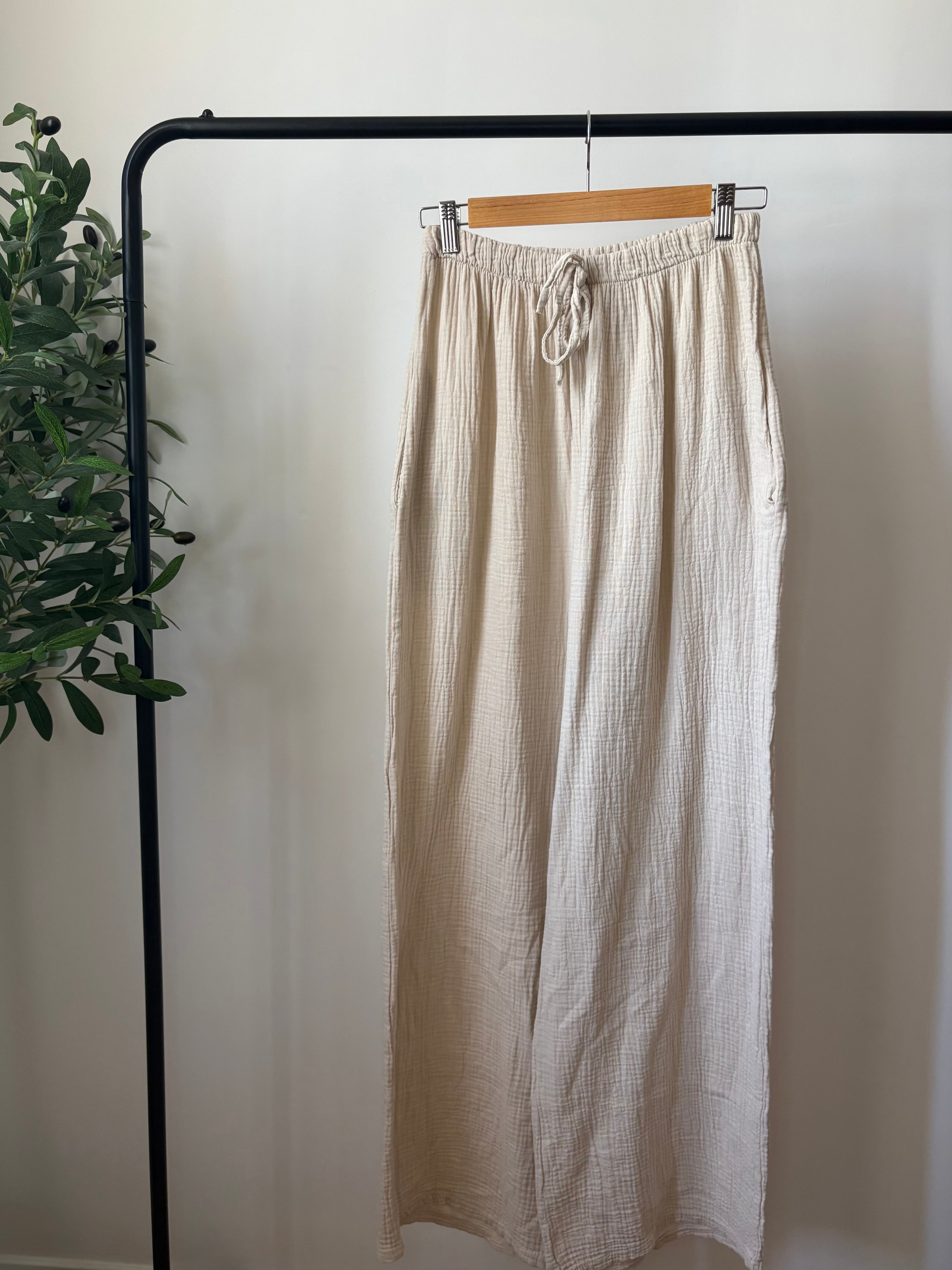 Pantalon fluide - Beige