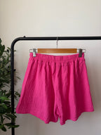 Ensemble chemise & short - Rose