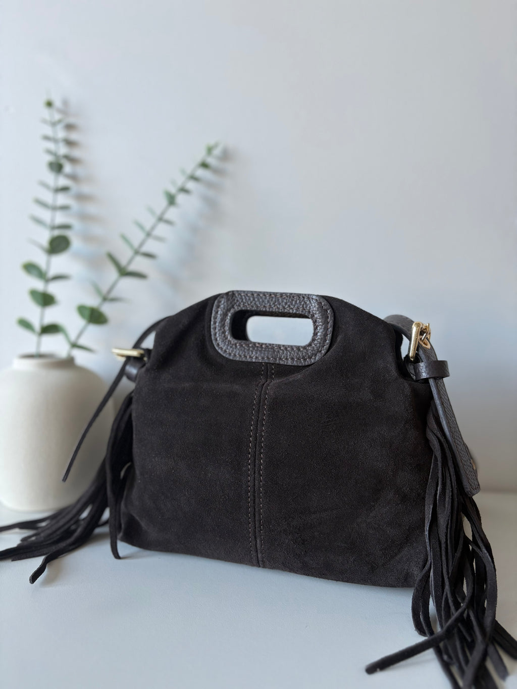 Sac suédine XS - Choco