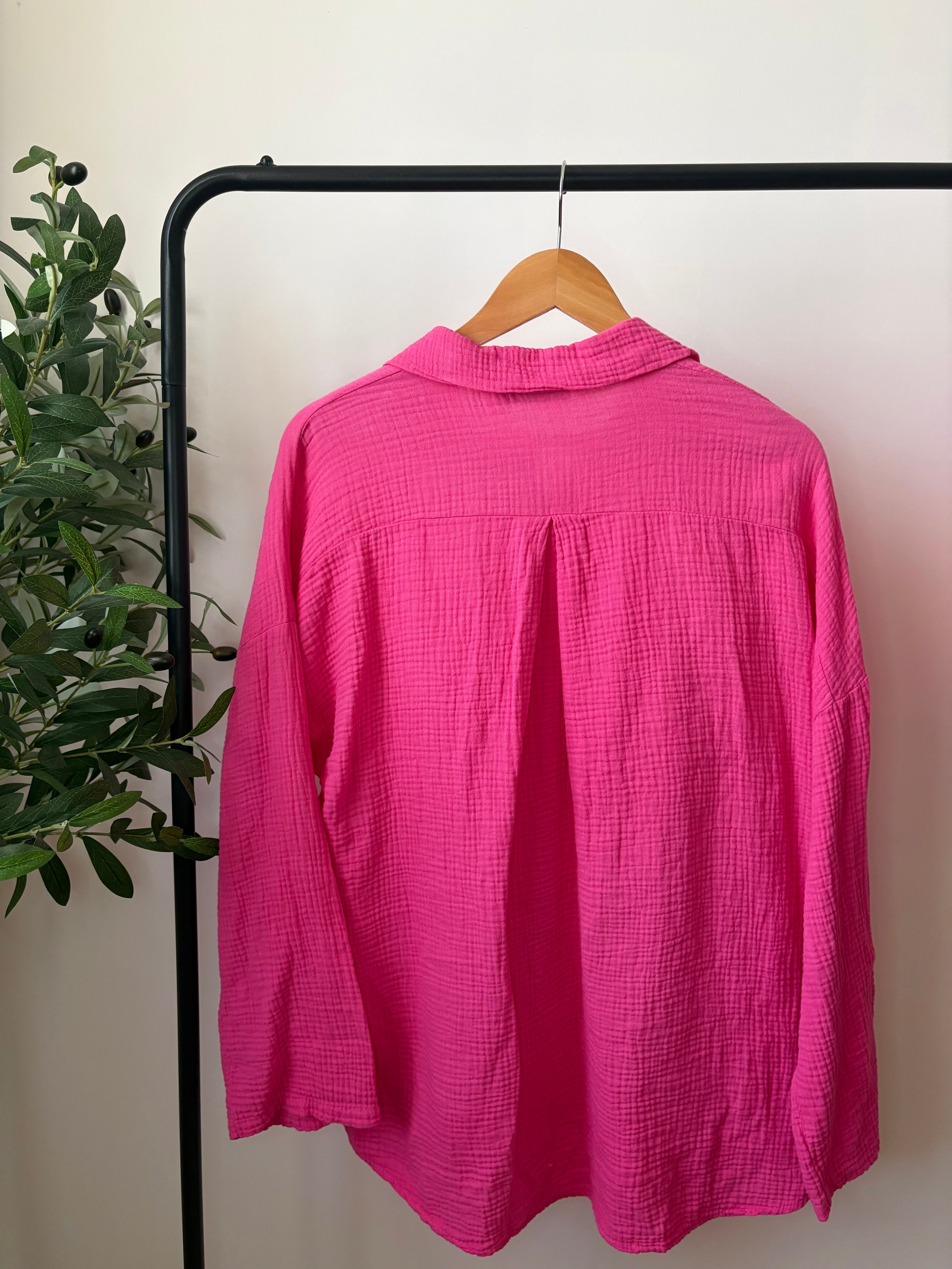 Ensemble chemise & short - Rose